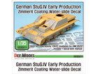 StuG.IV Zimmerit Decal set