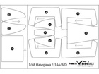 F-14A/B/D MASK SEAL for Hasegawa kit [1+1]