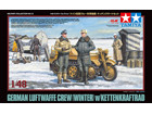 [1/48] GERMAN LUFTWAFFE CREW (WINTER) w/KETTENKRAFTRAD