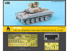 [1/35] U.S. AIRBORNE TANK M551 SHERIDAN DETAIL-UP SET (for TAMIYA)