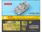 [1/35] Russian T-80U MBT Detail-up Set w/Metal Barrel for Trumpeter