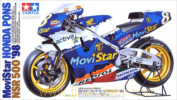 オートバイ・バイク MoviStar HONDA PONS NSR500 '98 最終値下げ早い者勝ち1/12MoviStarホンダPONS NSR500 98 - メルカリ