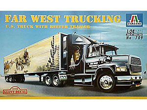 イタレリFar West Trucking 1:24 サーモキング Yahoo!オークション - 【イタレリ ITALERI】1/24スケール FAR WEST TRU