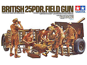 [1/35] BRITISH 25 POUNDER FIELD GUN
