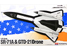 [1/72] SR-71A BLACK BIRD & GTD-21 DRONE (w/ ũ)