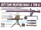 [1/35] ANTI-TANK WEAPONS M40A1 & TOW A1