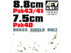 [1/35] 8.8cm Pak43/41 & 7.5cm Pak40 BRASS SHIELD BOLT