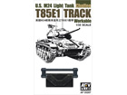 [1/35] T85E1 Track for U.S. M24 Light Tank (Workable)