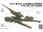 [1/35] M1A1 155mm CANNON Long Tom WW2 Version