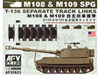 [1/35] M108 & M109 SPG T-136 SEPARATE TRACK LINKS