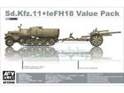 [1/35] Sd.Kfz.11+leFH18 Value Pack