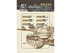 [1/35] M68/L7 105mm Ammunition Model kit