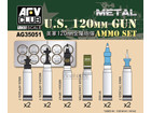 [1/35] US 120mm GUN AMMO SET