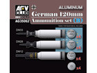 [1/35] GERMAN 120mm Ammunition set [B] (Aluminum)