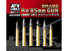 [1/35] Russian 85mm Gun Ammo Set (Brass)