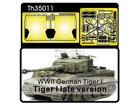 [1/35] German Tiger I Late Version Muffler Cover & Tool Buckles
