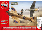 [1/48] Supermarine Spitfire MkVb & Messerschmitt Bf109E - Dogfight Doubles Gift Set