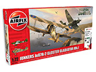 [1/72] Junkers JU87R-2 Gloster Gladiator Dog Fight Double [Gift Set]