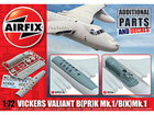 [1/72] Vickers Valiant PR and Refueller Parts for AIRFIX 11001 Kit