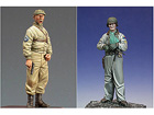 WW2 US Tank Crew Set / 2 Figures & 4 Heads
