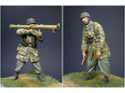 German Para Anti-Tank Team / 2 Figures & 4 Heads