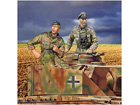 Waffen SS Panzer Crew Set - 2 Figures & 4 Heads