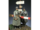 WW2 German Officer Set / 2 Figures & 4 Heads