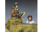 WSS Panzer Crew Winter Set / 2 Figures & 4 Heads