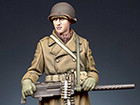 WW2 US MG Gunner Winter