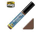 [1250] MEDIUM BROWN - Streakingbrusher (Weathering paint)