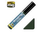 [1256] GREEN-GREY GRIME - Streakingbrusher (Weathering paint)