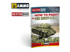 [6600] SOLUTION BOOK - HOW TO PAINT 4bo Russian Green Vehicles [Multilingual]