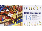 [1/65] 14 Metal Figurines with Accessories for HMS Endeavour