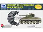 [1/35] Sherman T54E1 Workable Track Link Set