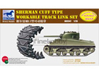 [1/35] Sherman Cuff Type Workable Track Link Set