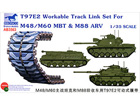 [1/35] T97E2 Workable Track Link Set For M48/M60 MBT