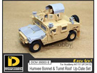 Humvee Bonnet & Turret Roof Set for Academy 13415 kit