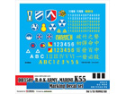 K55 decal set for M109A2 [ ߴ]