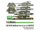 US M18 Hellcat Decal set (2) - 805TD - US The 3rd ARMY 805TD