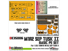 M1A2 Tusk Basic PE set + ź ߻,â ʸ, ǰ Mask seal (for Tamiya1/35 M1A2 Tusk)