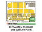 PZ.IV Ausf.H Early/Mid Side Schurzen PE set (for Academy 1/35)