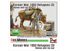 [1/35] Refugees (3) Koera war 1950/51 Old man with his bull