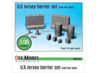 US Jersey Barrier set (Narrow type)
