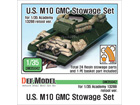 U.S M10 Stowage set (for 1/35 Academy 13288 kit)