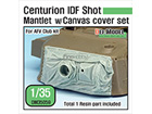 Centurion IDF Shot Mantlet w/ Canvas cover set (for AFV Club kit)