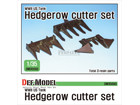 WWII US Tank hedgerow cutter set (for 1/35 Tamiya kit)