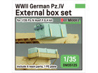 WWII German Pz.IV External box set (for Pz.IV Ausf.F.G H kit)
