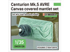 Centurion Mk.5 AVRE Canvas covered mantlet set (for AFV Club, Amusing hobby kit)