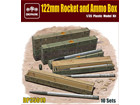 [1/35] 122mm Rocket and Ammo Box
