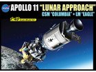 [1/48] Appollo 11 Lunar Approach CSM Columbia + LM Eagle [50th anniversary]
